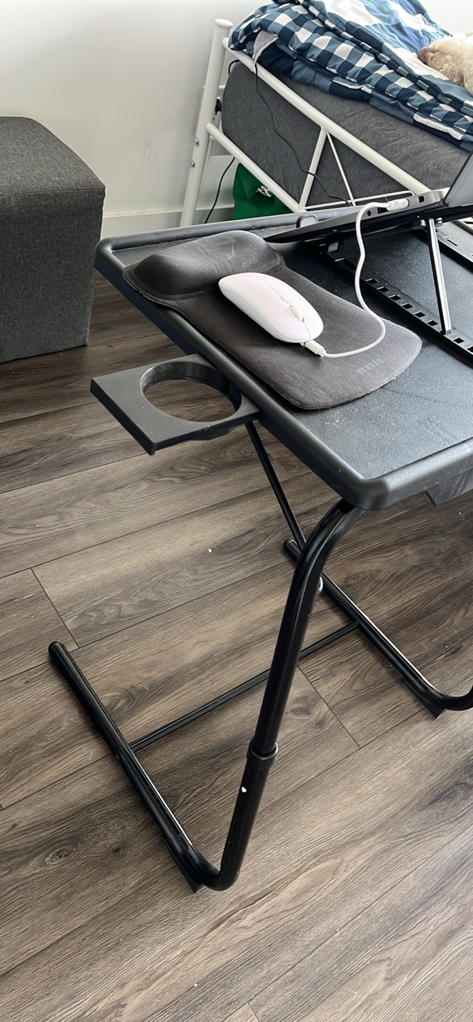 Foldable Laptop Table with Cup Holder - photo 3