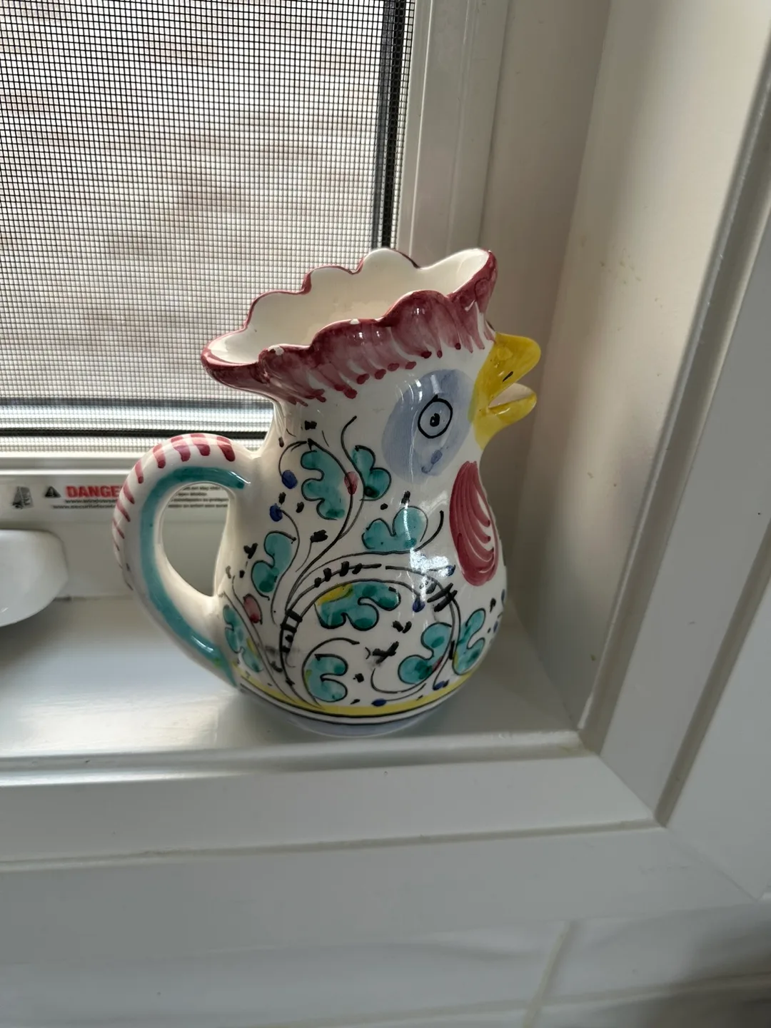 Vintage Rooster Pitcher image indicator(3)