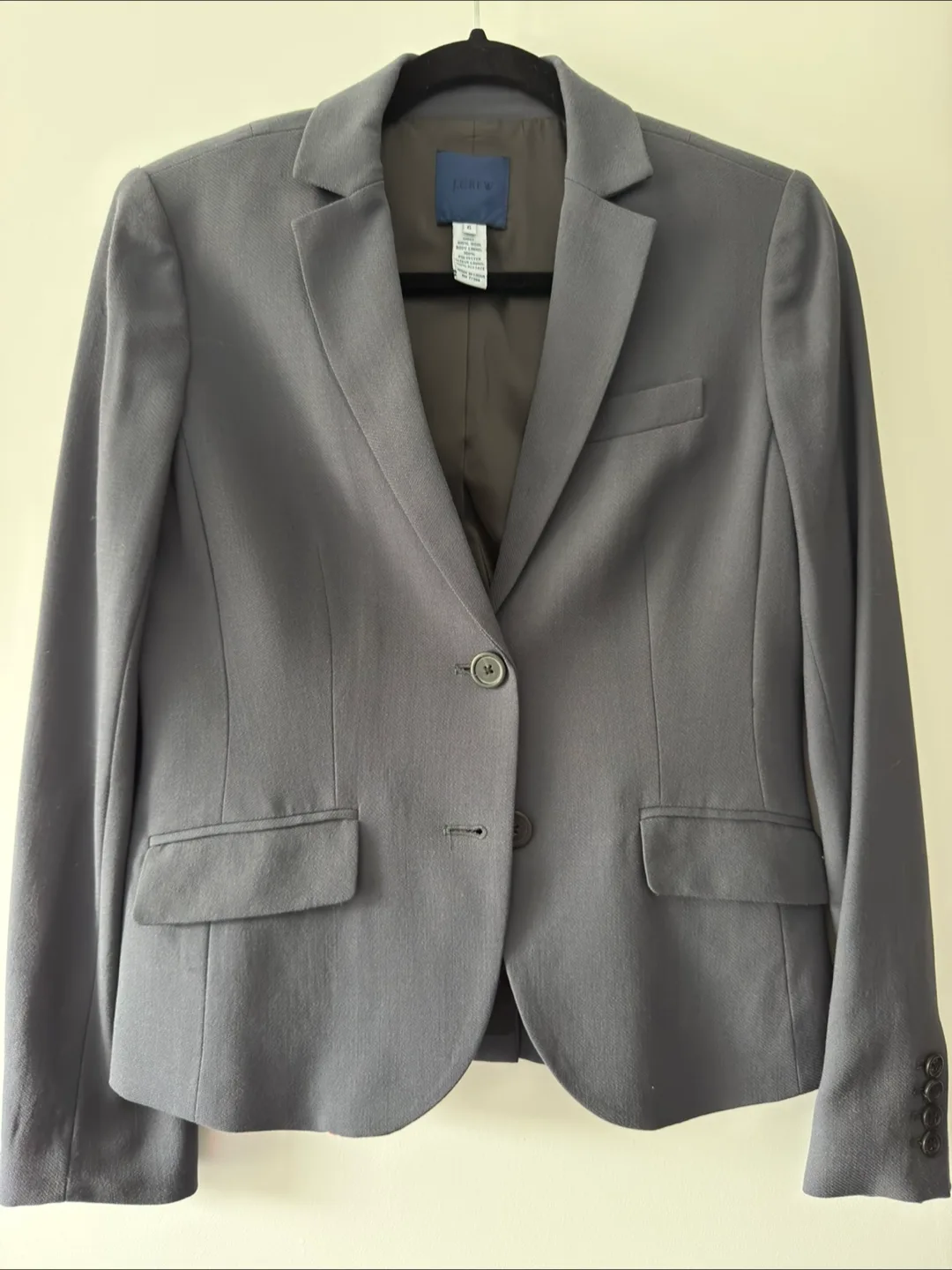 J.Crew Women's Size 6 Grey Blazer thumbnail