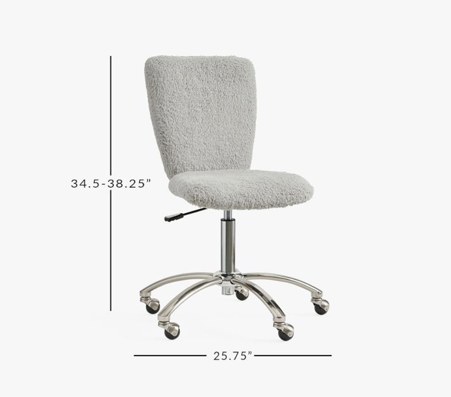 BRAND NEW! - Square Upholstered 5-Leg Desk Chair - photo 4