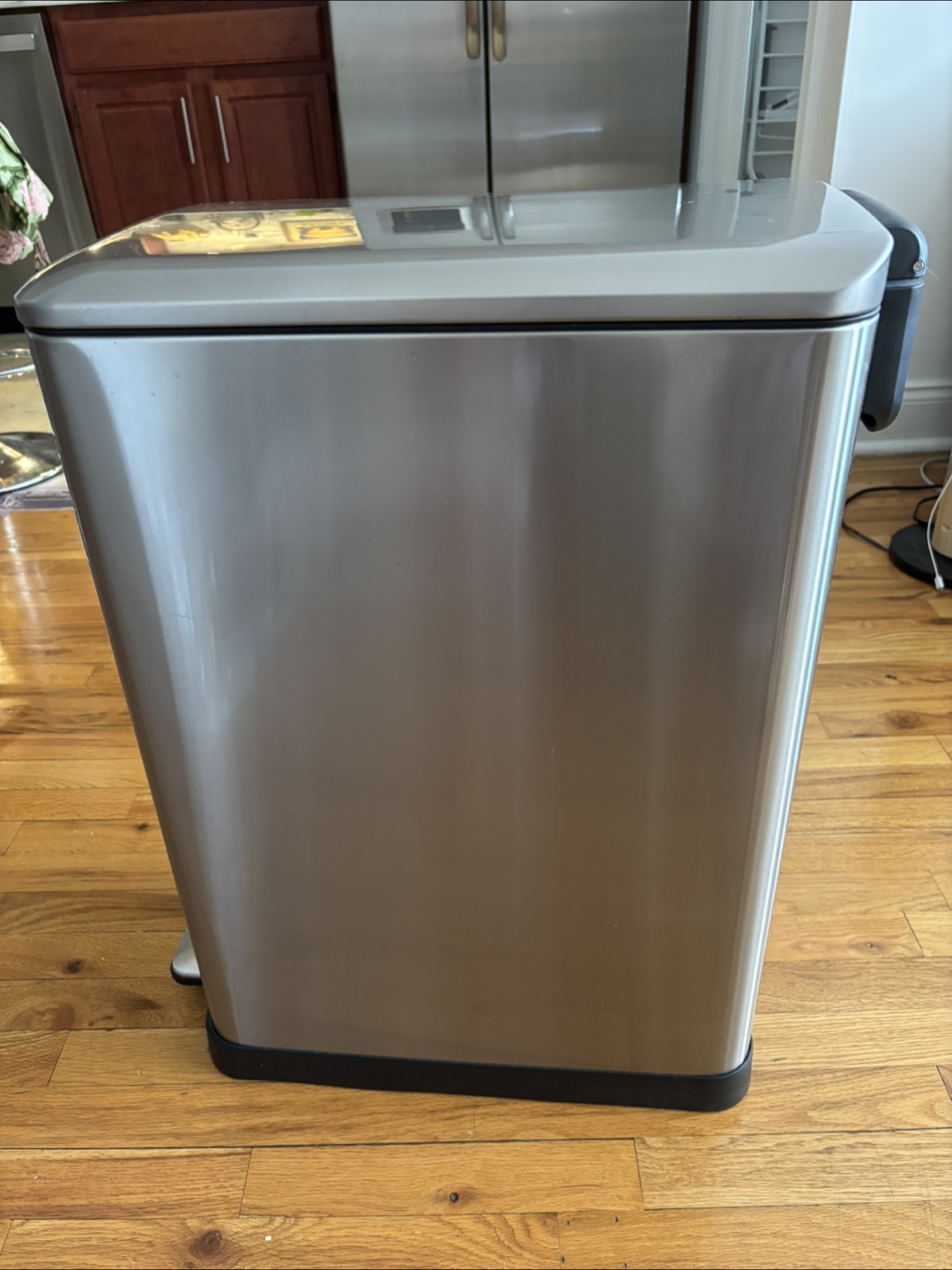 Home Zone Living 13 Gallon Trash/Recycling Can Stainless Steel - photo 5