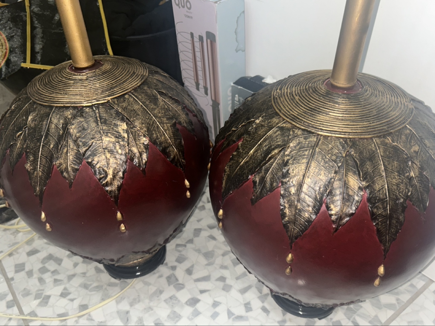 Pair of Ornate Table Lamps