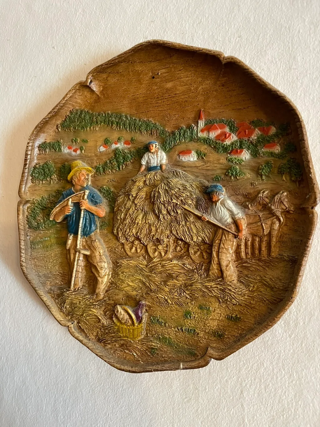 Vintage Hay Bale Wall Decor thumbnail