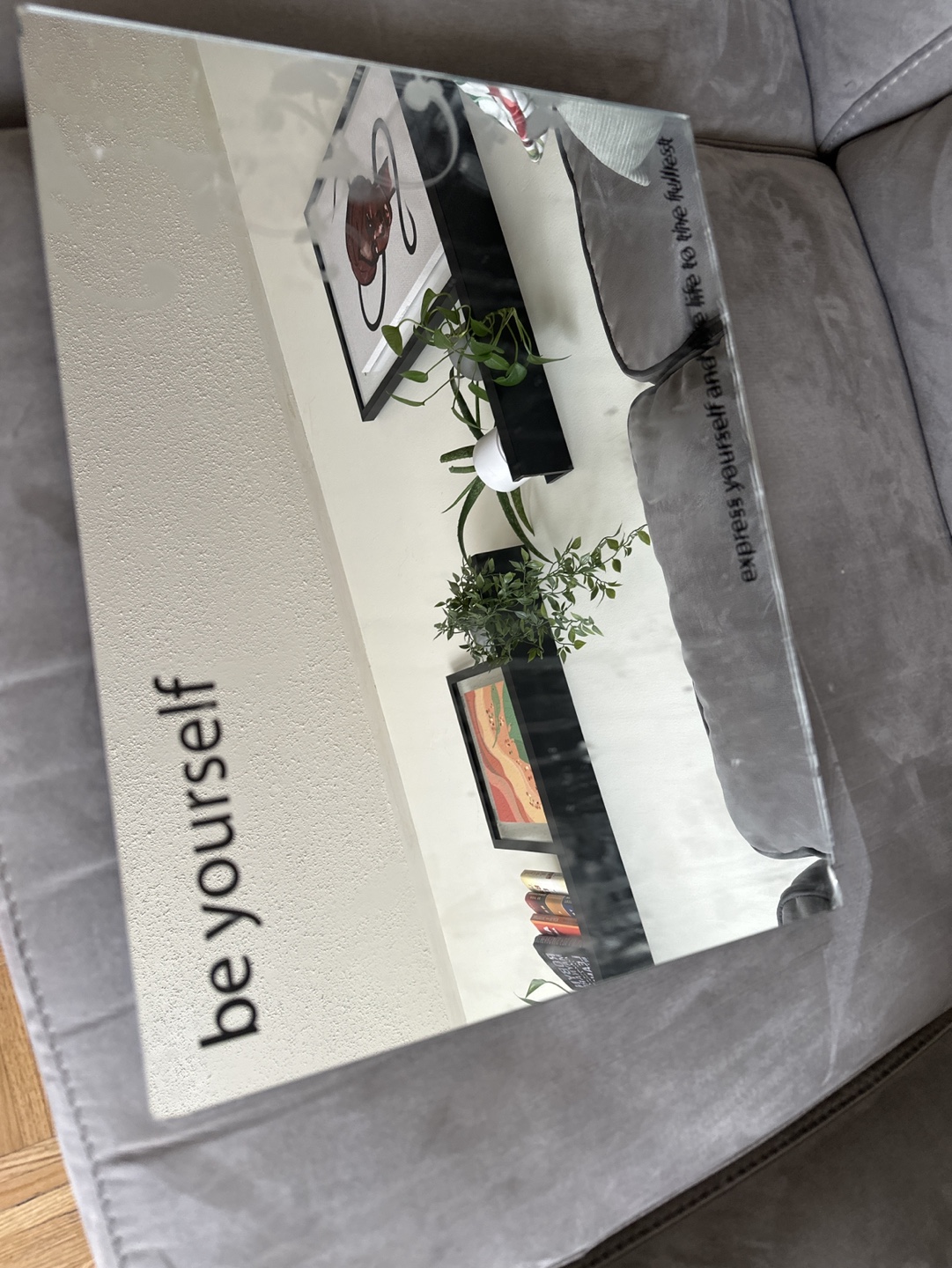 Rectangular Be Yourself Mirror