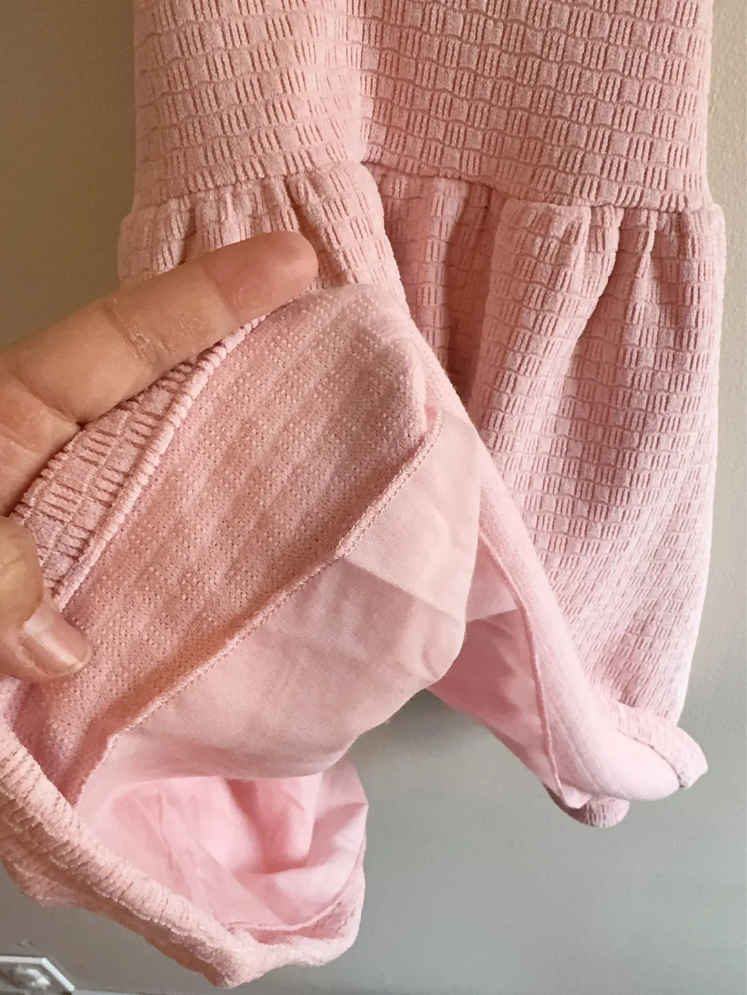 3-4T Pink Baby Girl Dress with Bow image indicator(3)