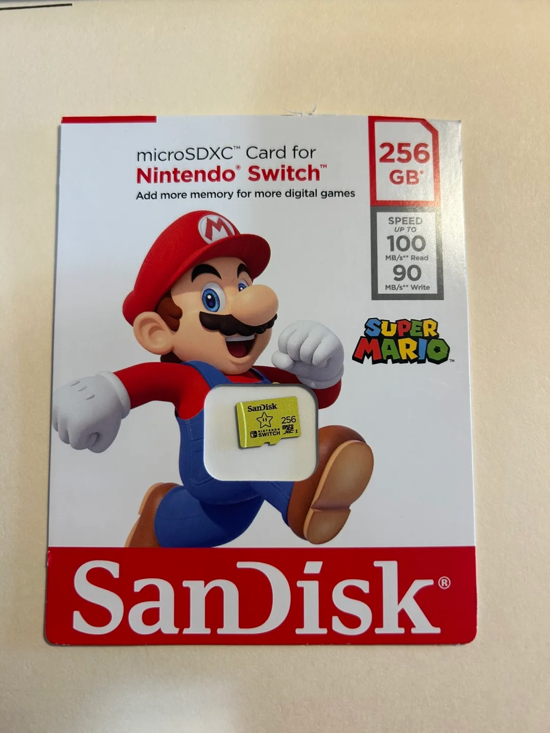 SanDisk microSDXC card for Nintendo Switch, 256GB, MicroSDXC thumbnail