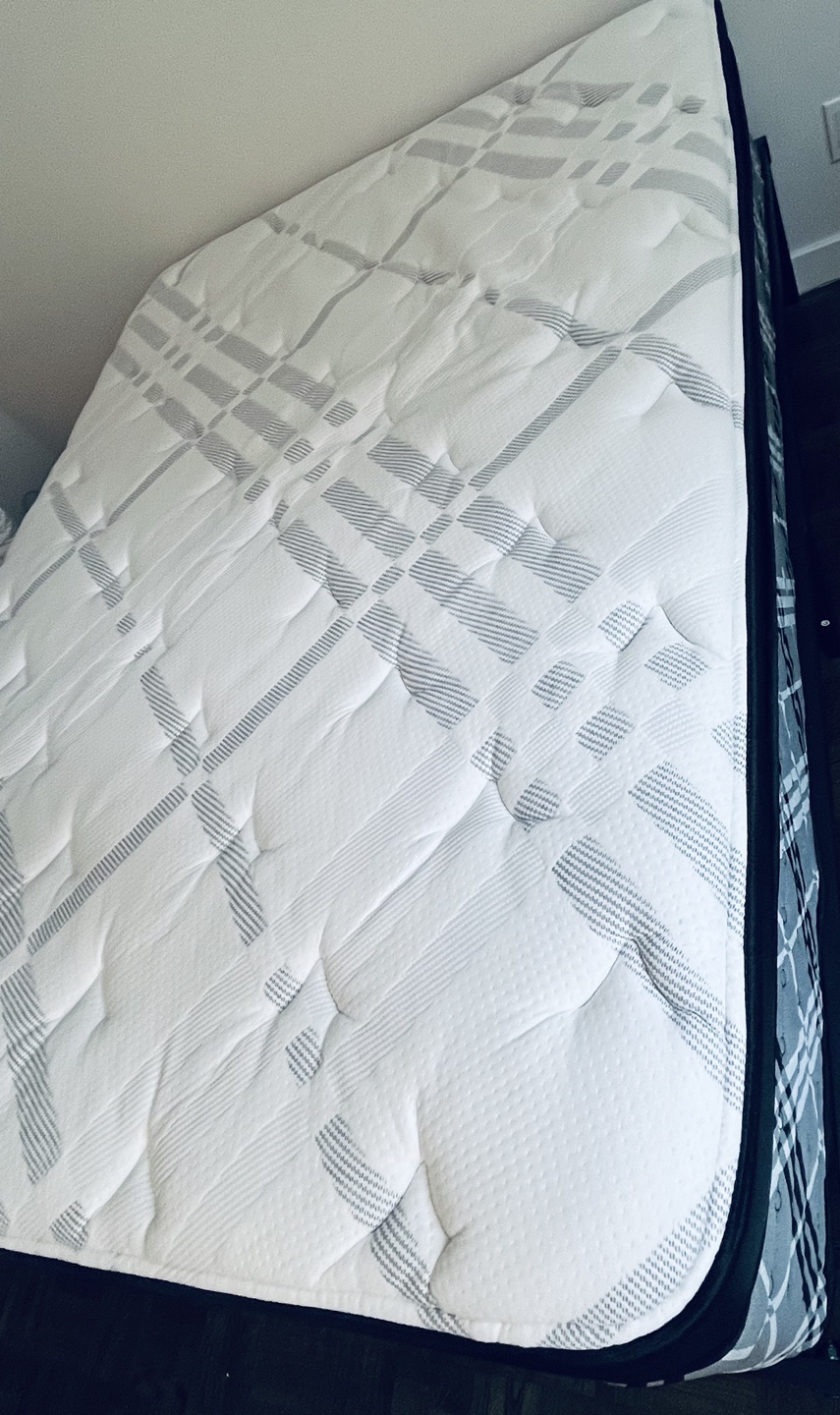 Full Mattress Kingsdown Natasha Innerspring Eurotop + bed frame - photo 2