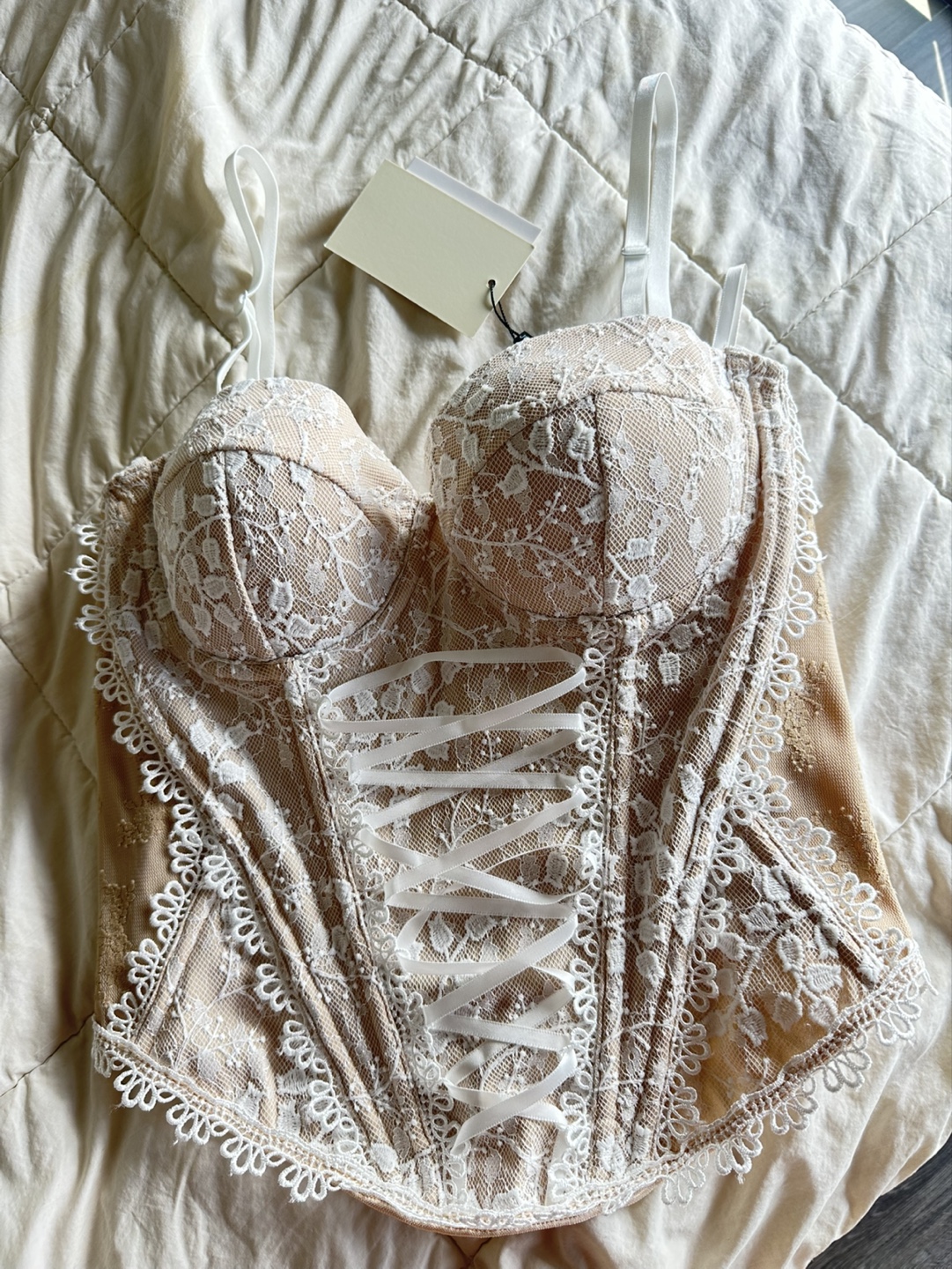 Gorgeous Lace-Up Corset Top