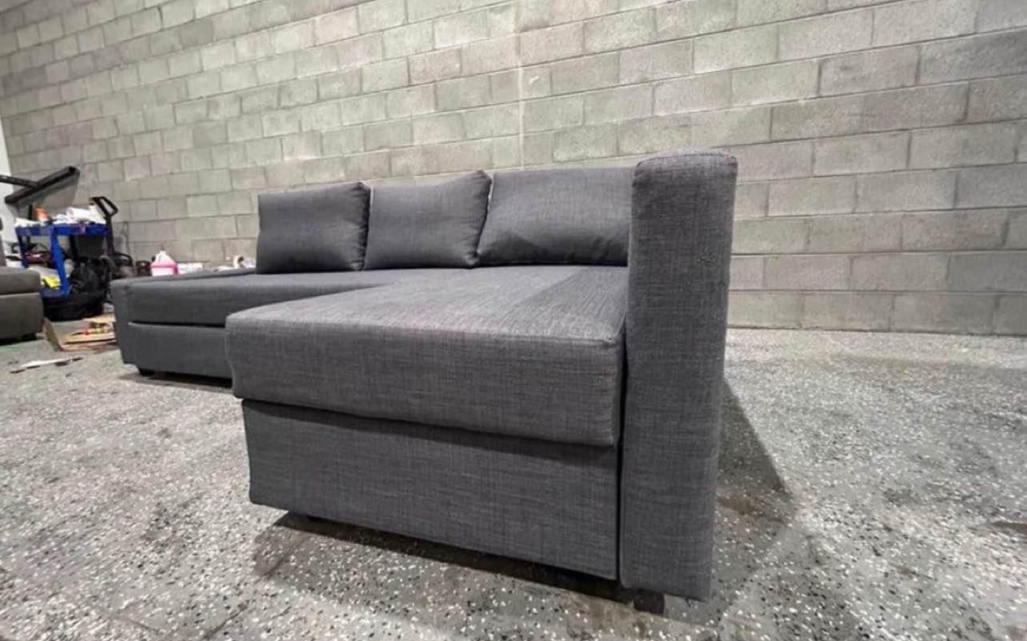 IKEA Friheten Corner Sofa Bed - Grey - photo 3