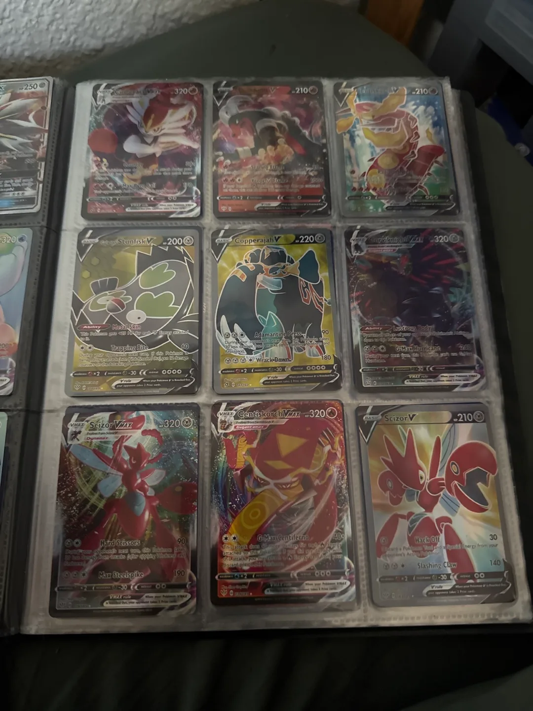 Pokemon Collection Card with binder image indicator(10)