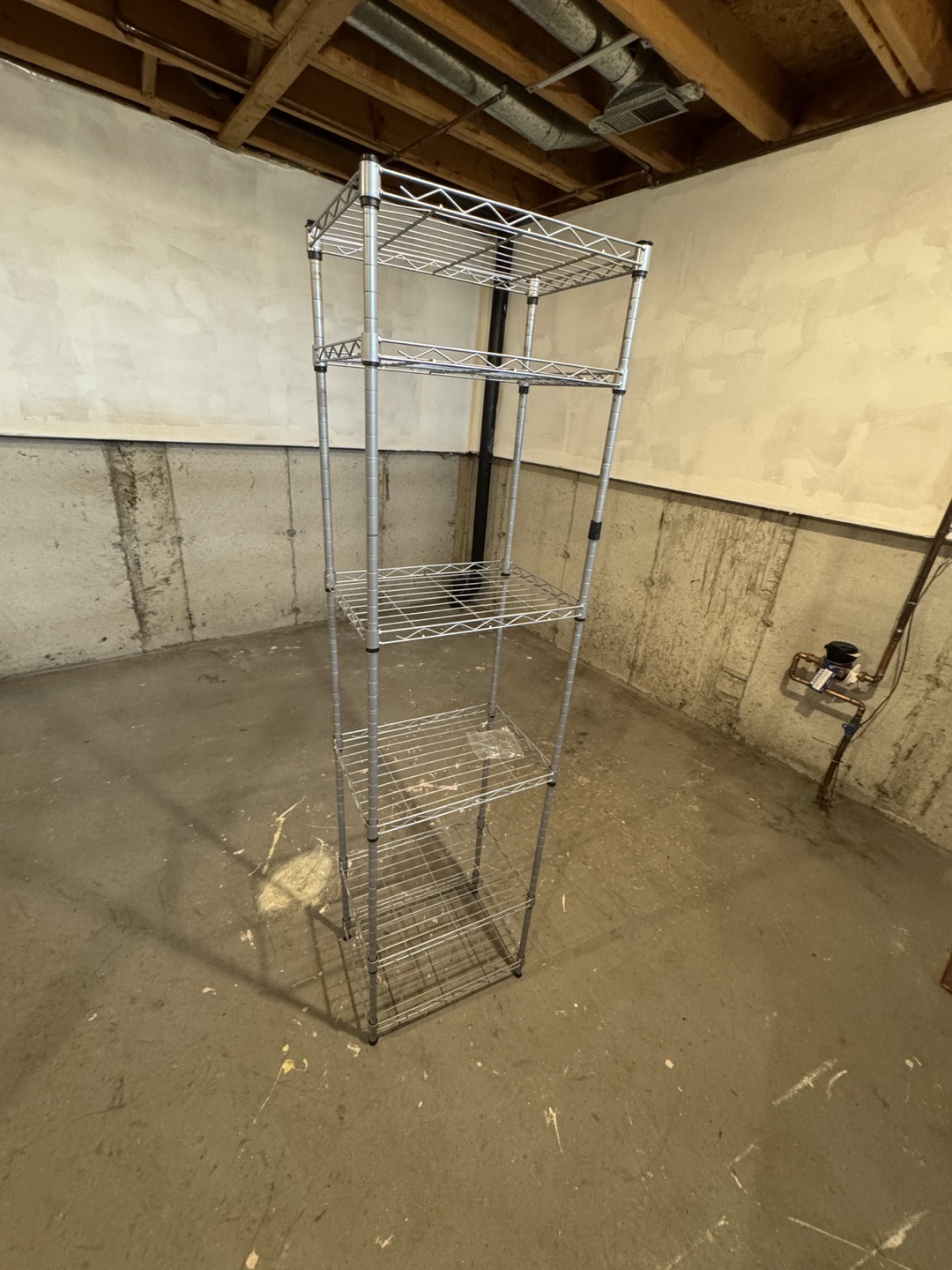 Metal 4-Tier Shelving Unit - photo 2