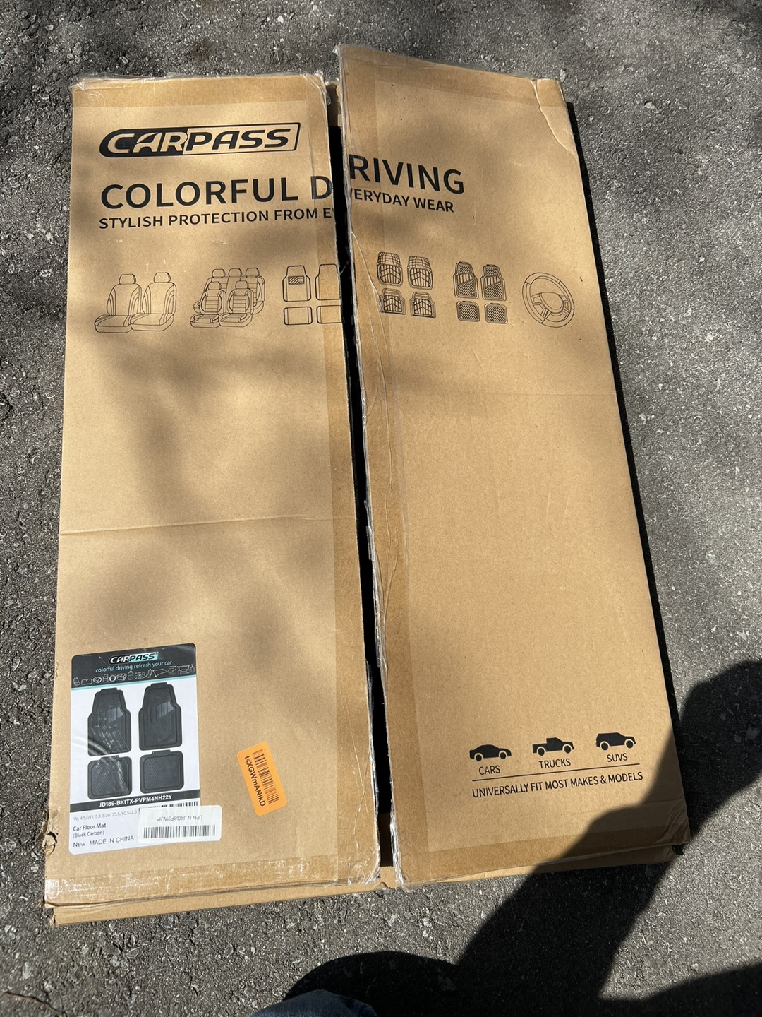 New Carpass Floor Mats - Universal Fit