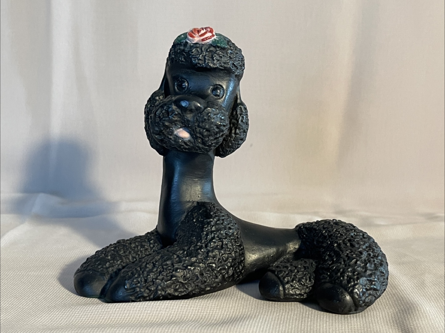 Vintage Favor Ware Black Poodle Figurine - photo 2