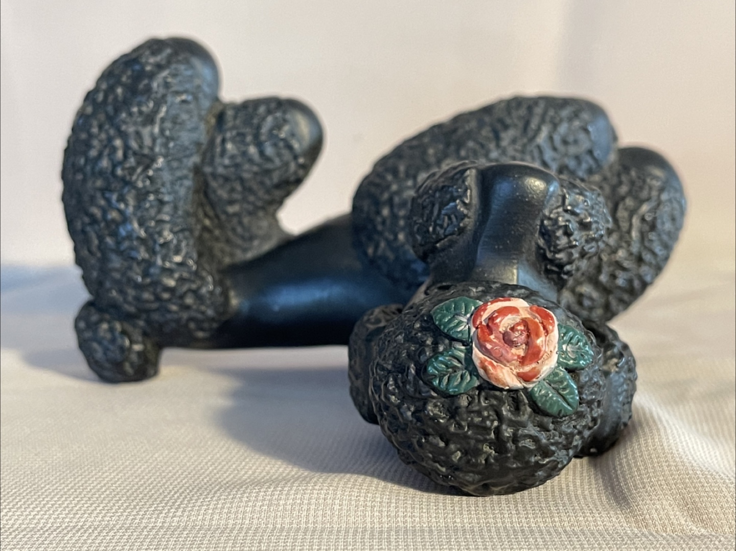 Vintage Favor Ware Black Poodle Figurine - photo 4