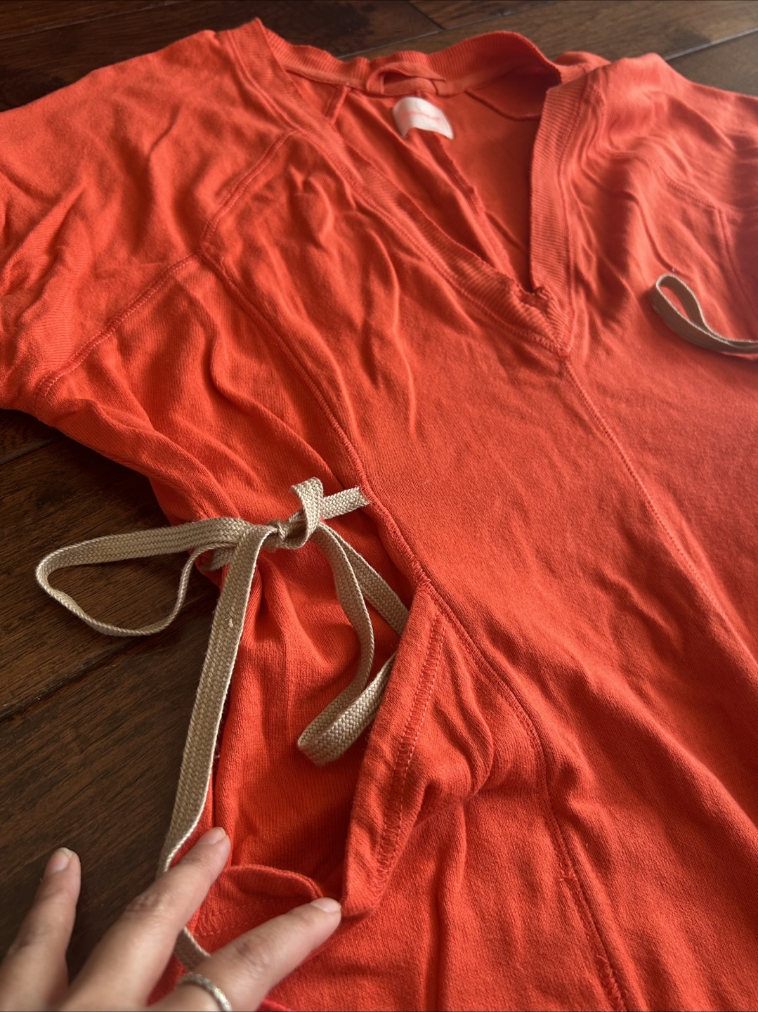 Free People Orange Jumpsuit - photo 2