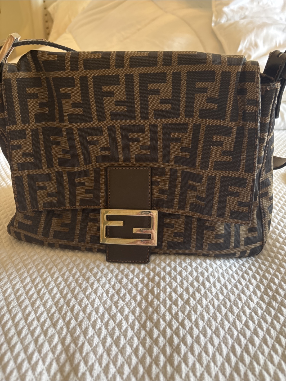 Fendi Zucca Shoulder Bag
