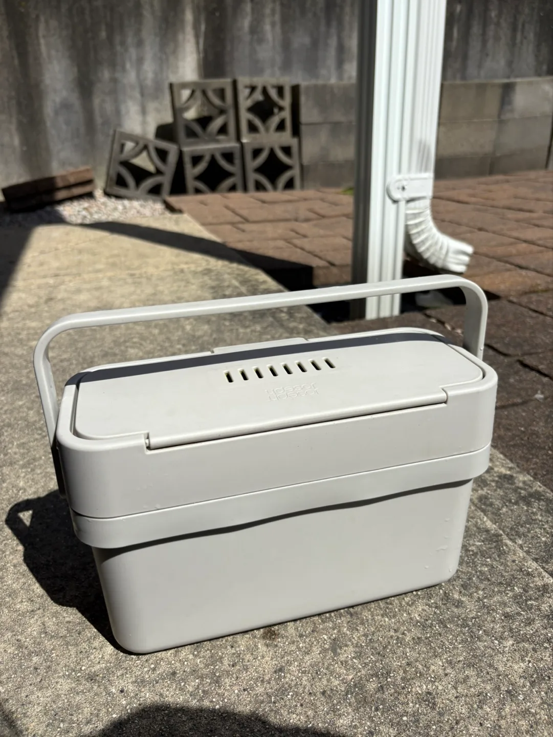 Green Compost Bin with Handle image indicator(3)