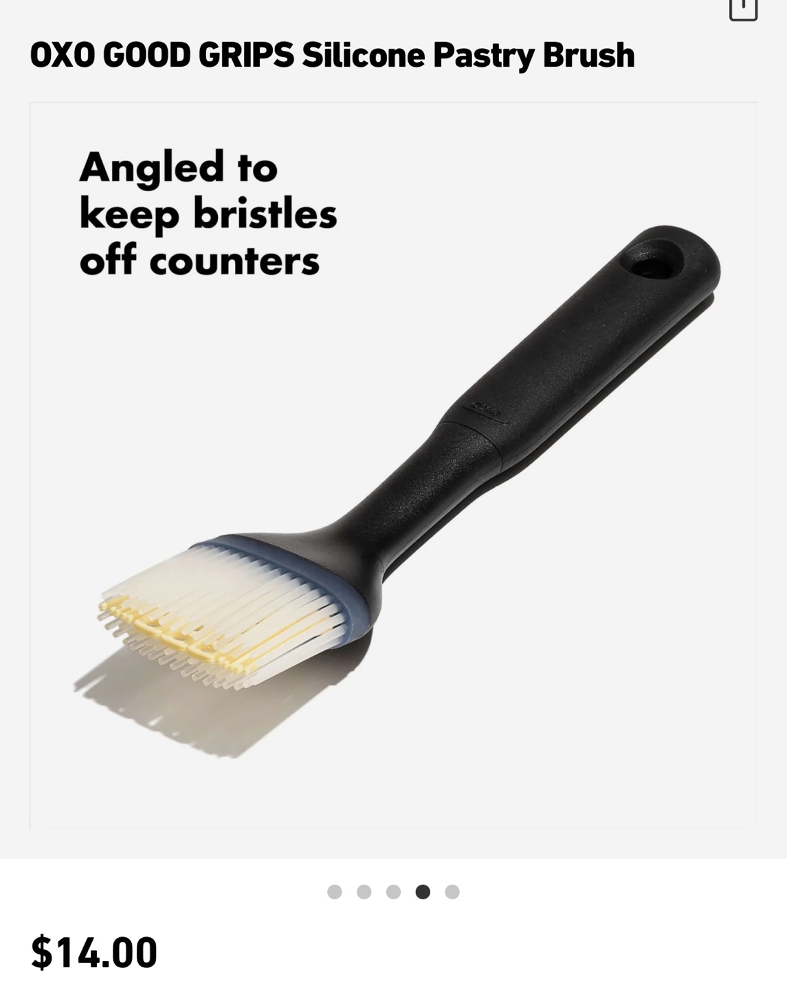 OXO Good Grips Silicone Pastry Brush - photo 3