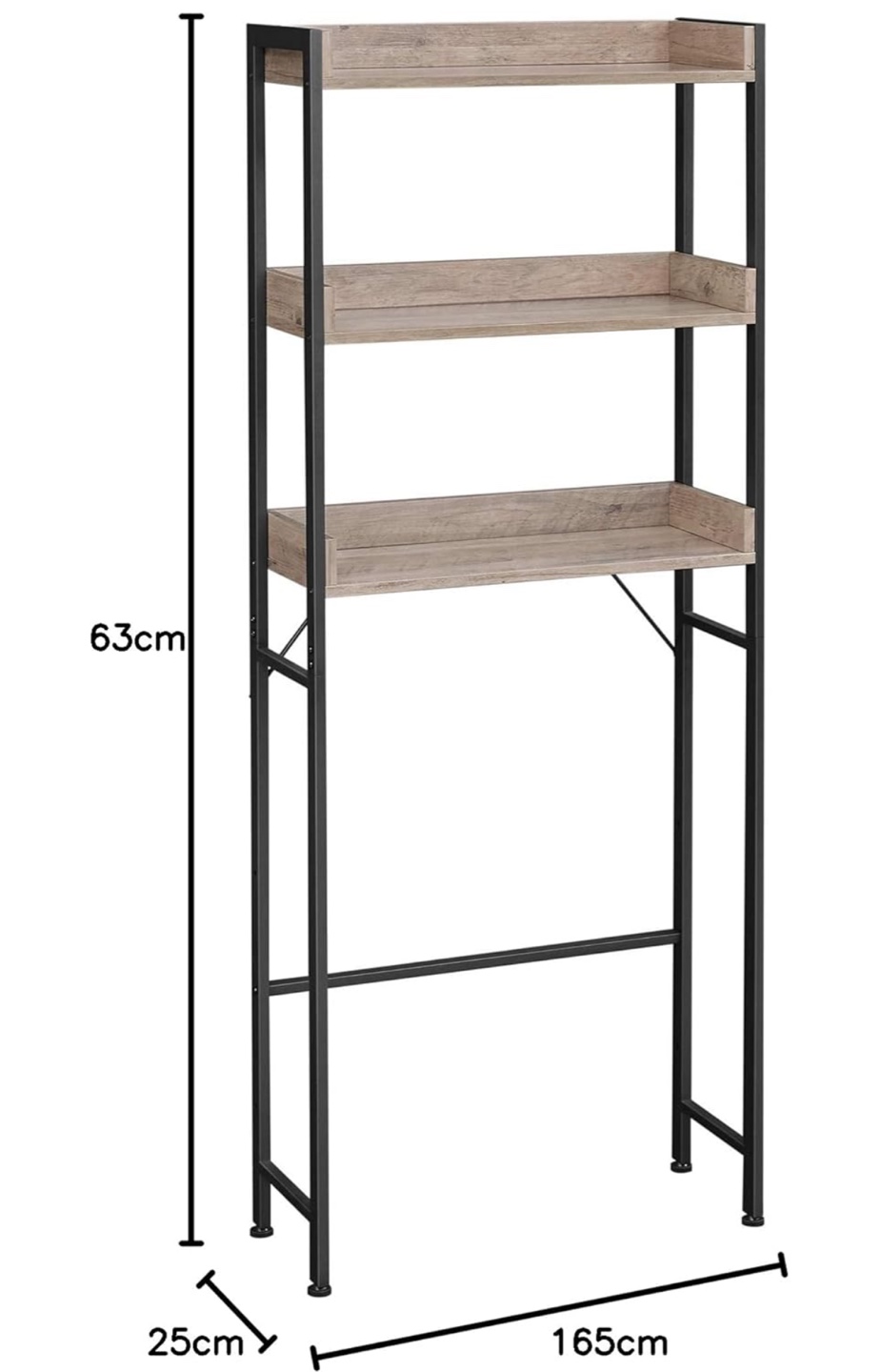 Three-Tier Bathroom Shelf Organizer