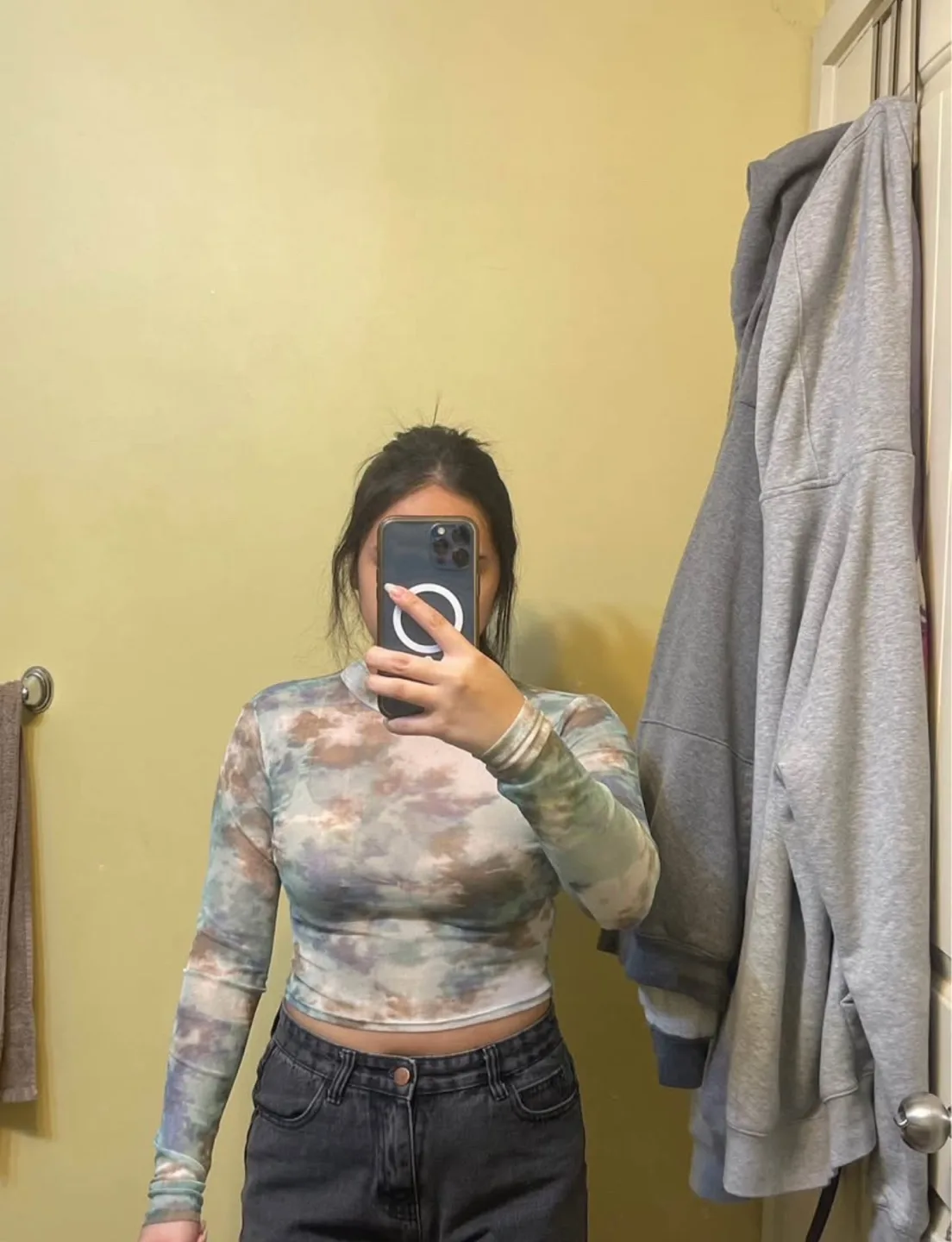 Garage Tie-Dye Crop Top thumbnail