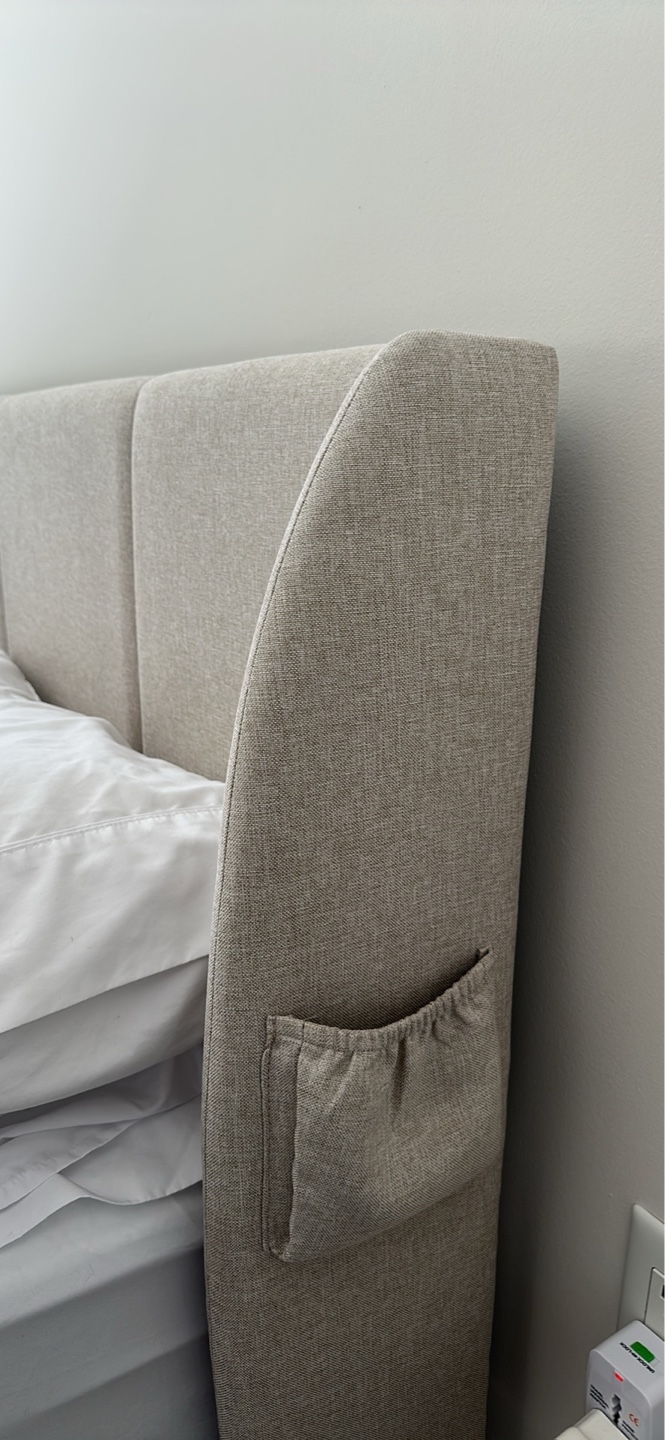 King Size Upholstered Bed Frame - photo 2