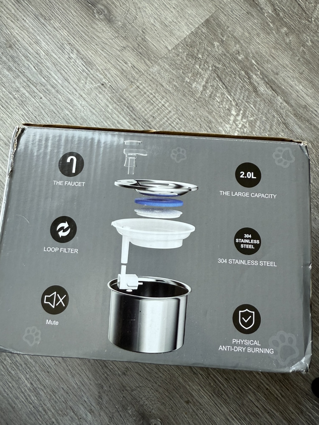 PetSafe Drinkwell Stainless Steel Pet Water Fountain - photo 3