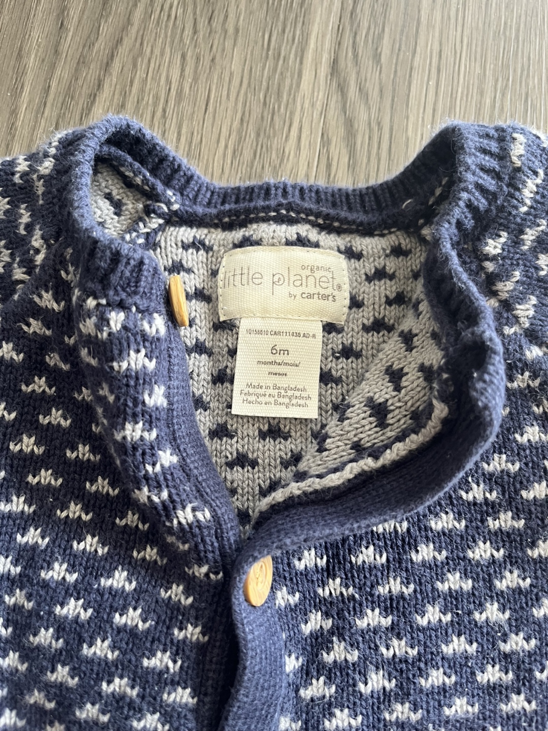 Little Planet Baby Outfit Set (Size 6M) - photo 3