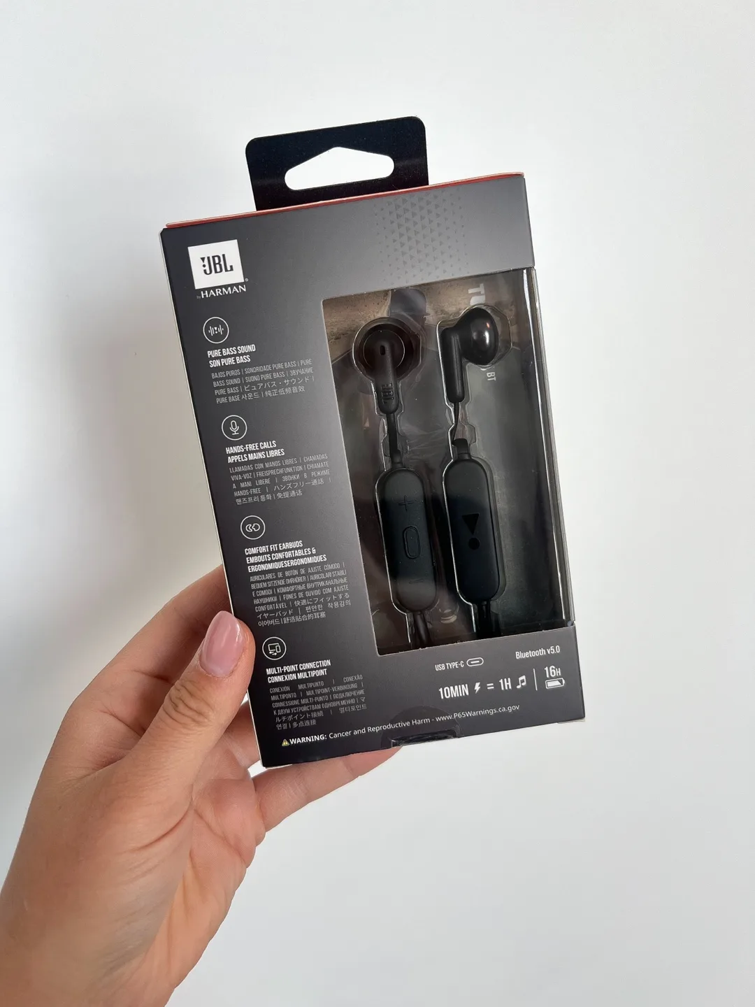 JBL Tune 215BT Bluetooth Wireless Headphones - BRAND NEW - Black image indicator(2)