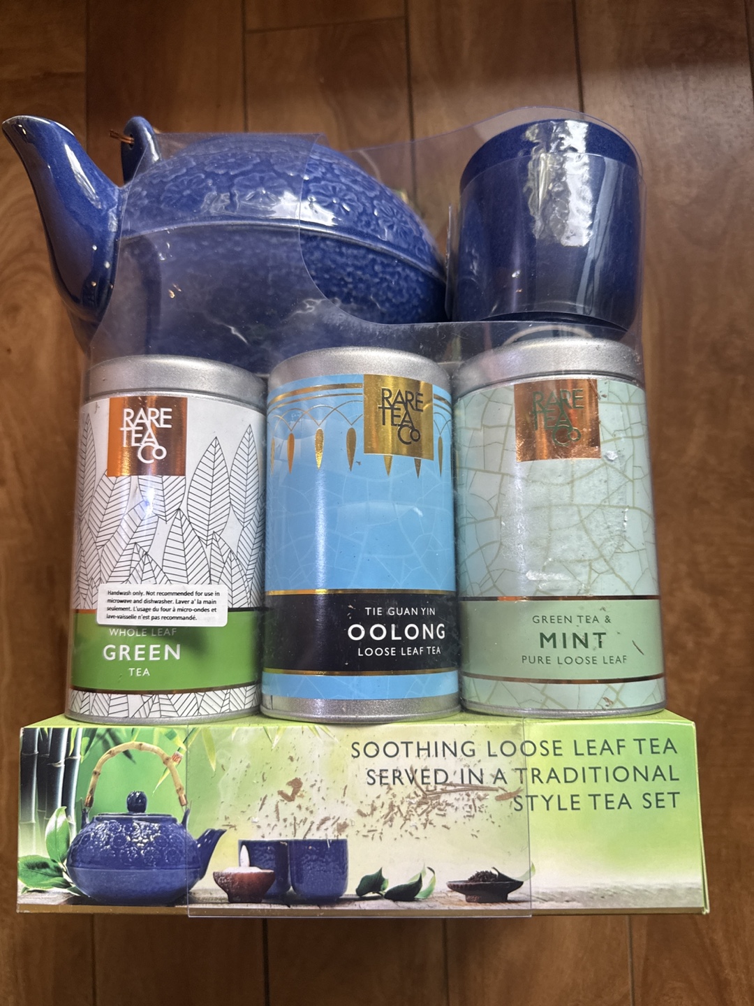 Rare Tea Co. Tea Set with Loose Leaf Teas