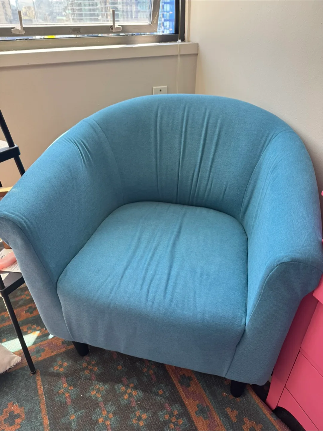 Blue Accent Chair thumbnail