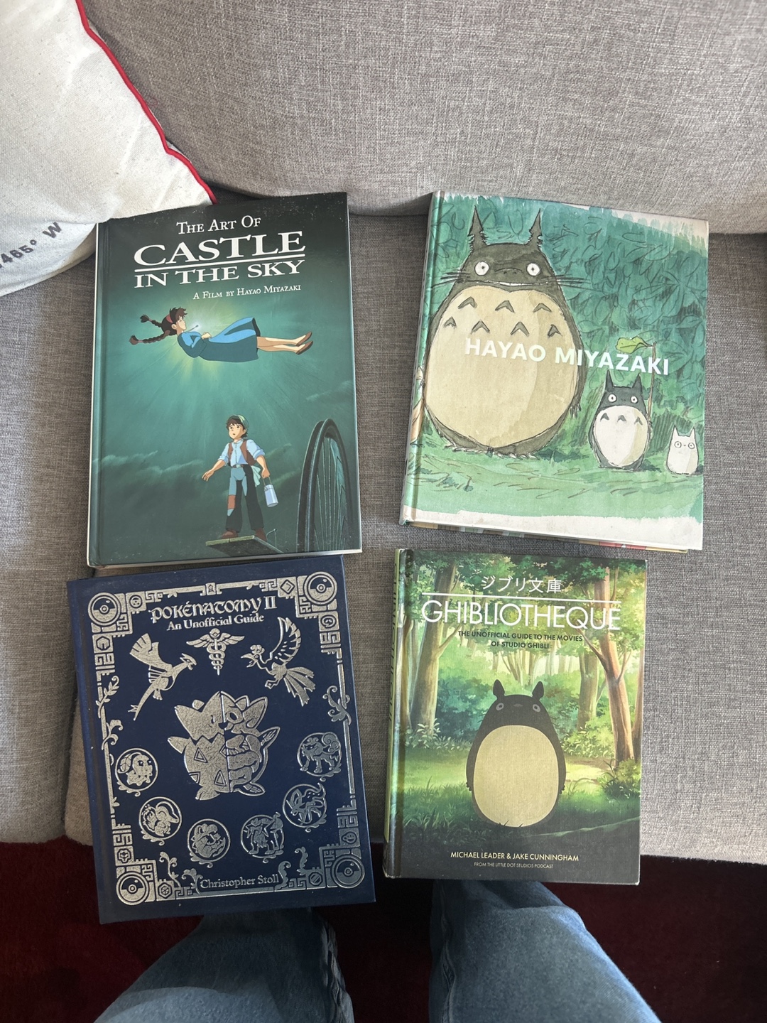 Studio Ghibli & Pokemon Art Books