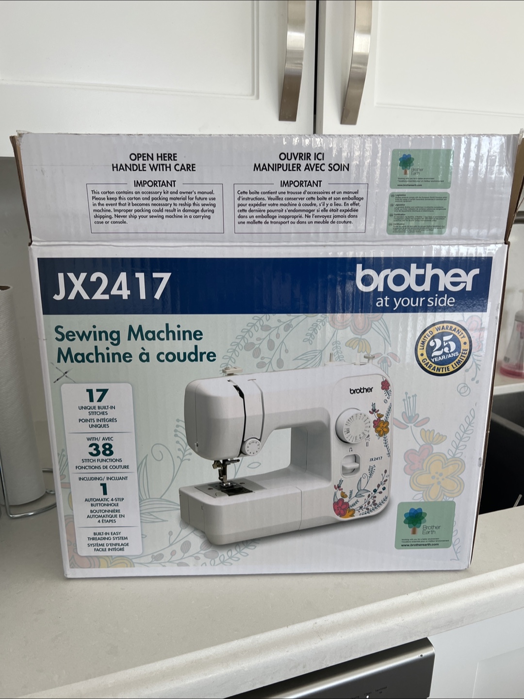 Brother JX2417 Sewing Machine - photo 2