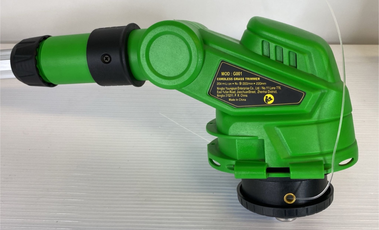 WerkTough 20V Cordless Grass Trimmer with Accessories - photo 2