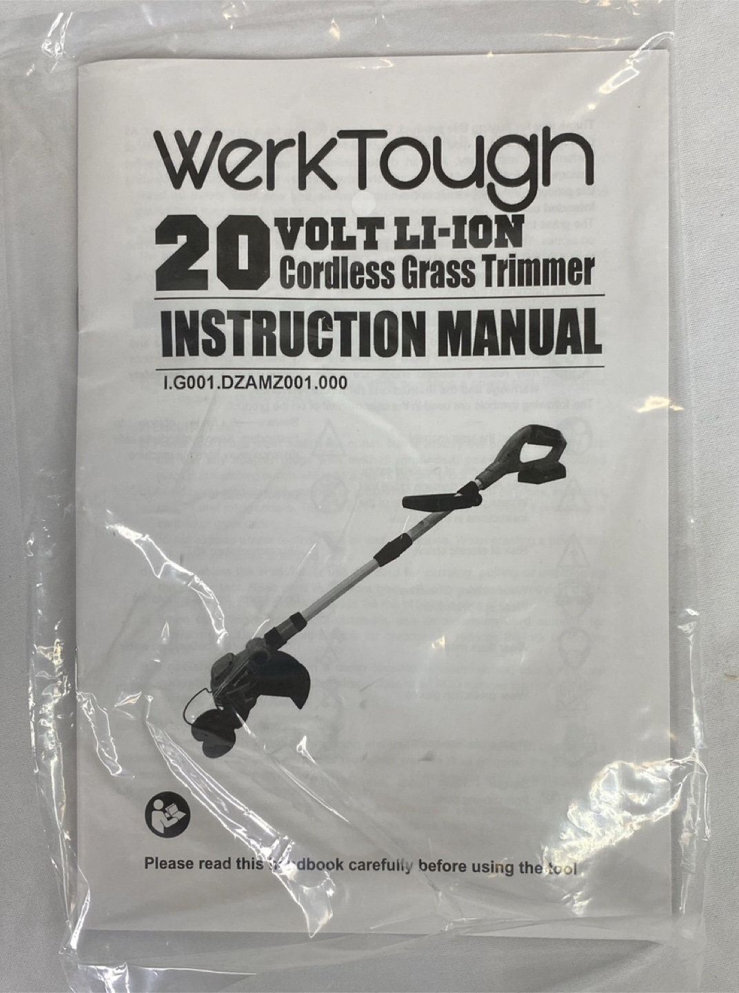 WerkTough 20V Cordless Grass Trimmer with Accessories - photo 5