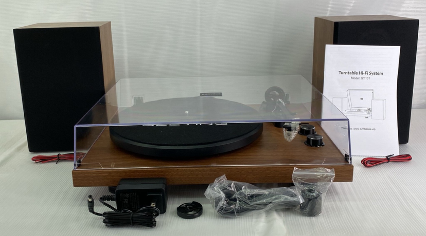 SEEYING ST-01 Turntable with Built-in Speakers