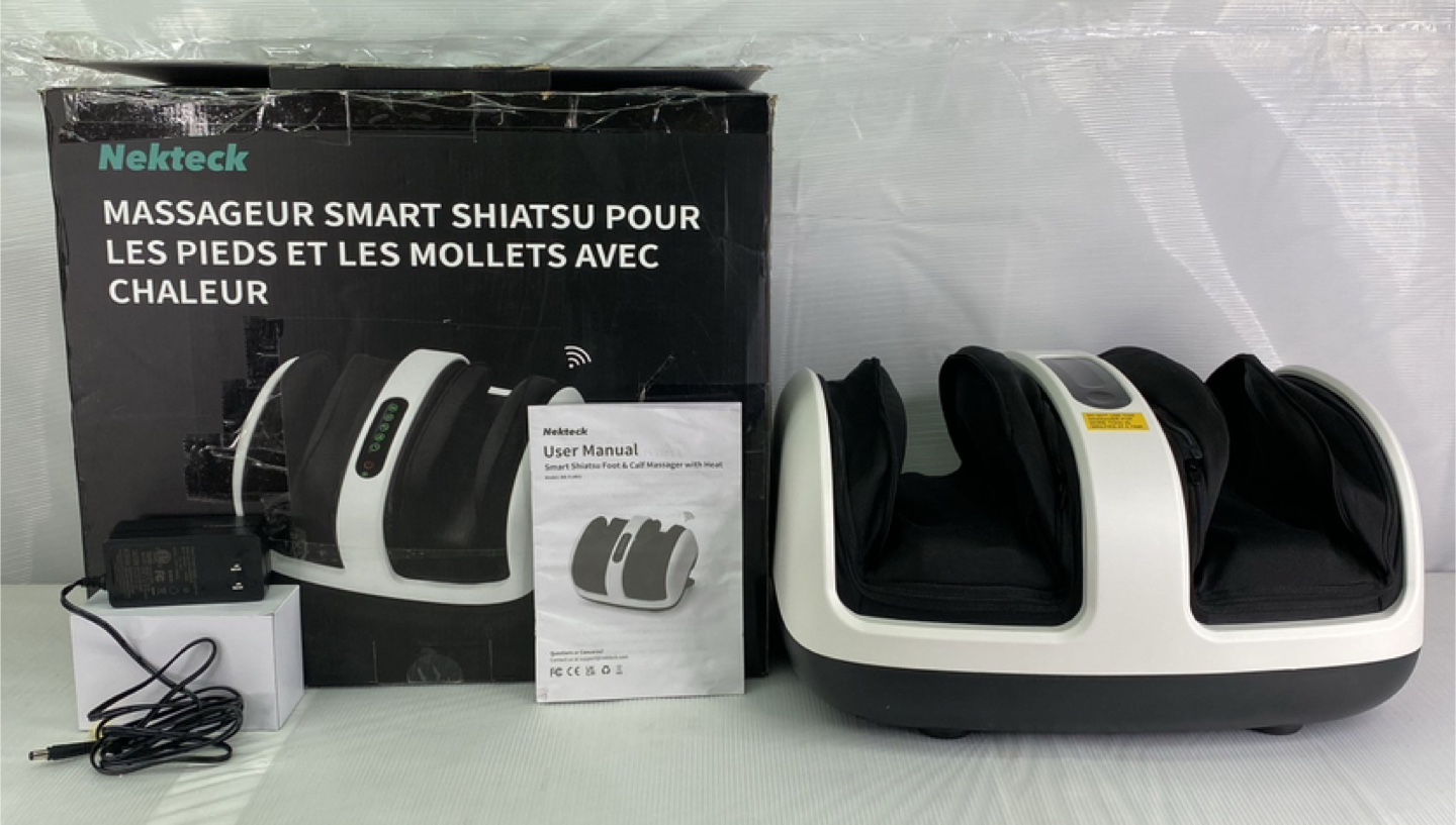 Nekteck Foot Leg Massager with Heat - NK-FLM01