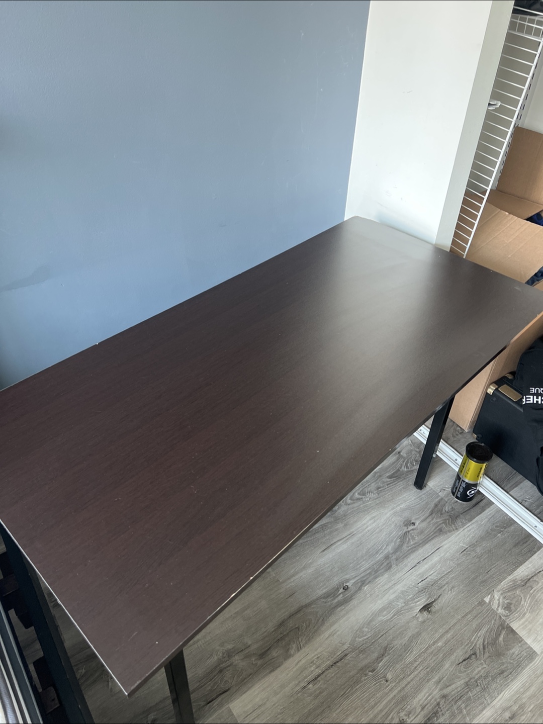 Collapsible Dark brown desk