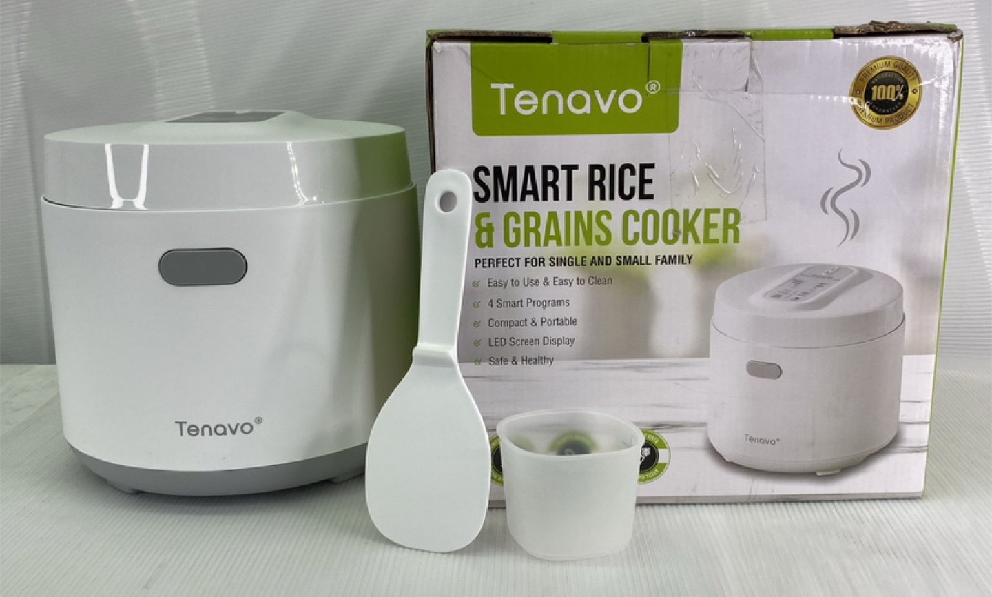 TenaVo Smart Rice & Grains Cooker - New in Box