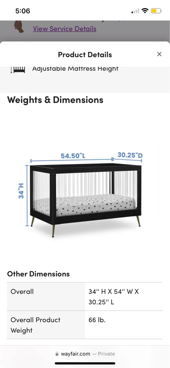 Sloan 4 in 1 Delta crib image indicator(3)
