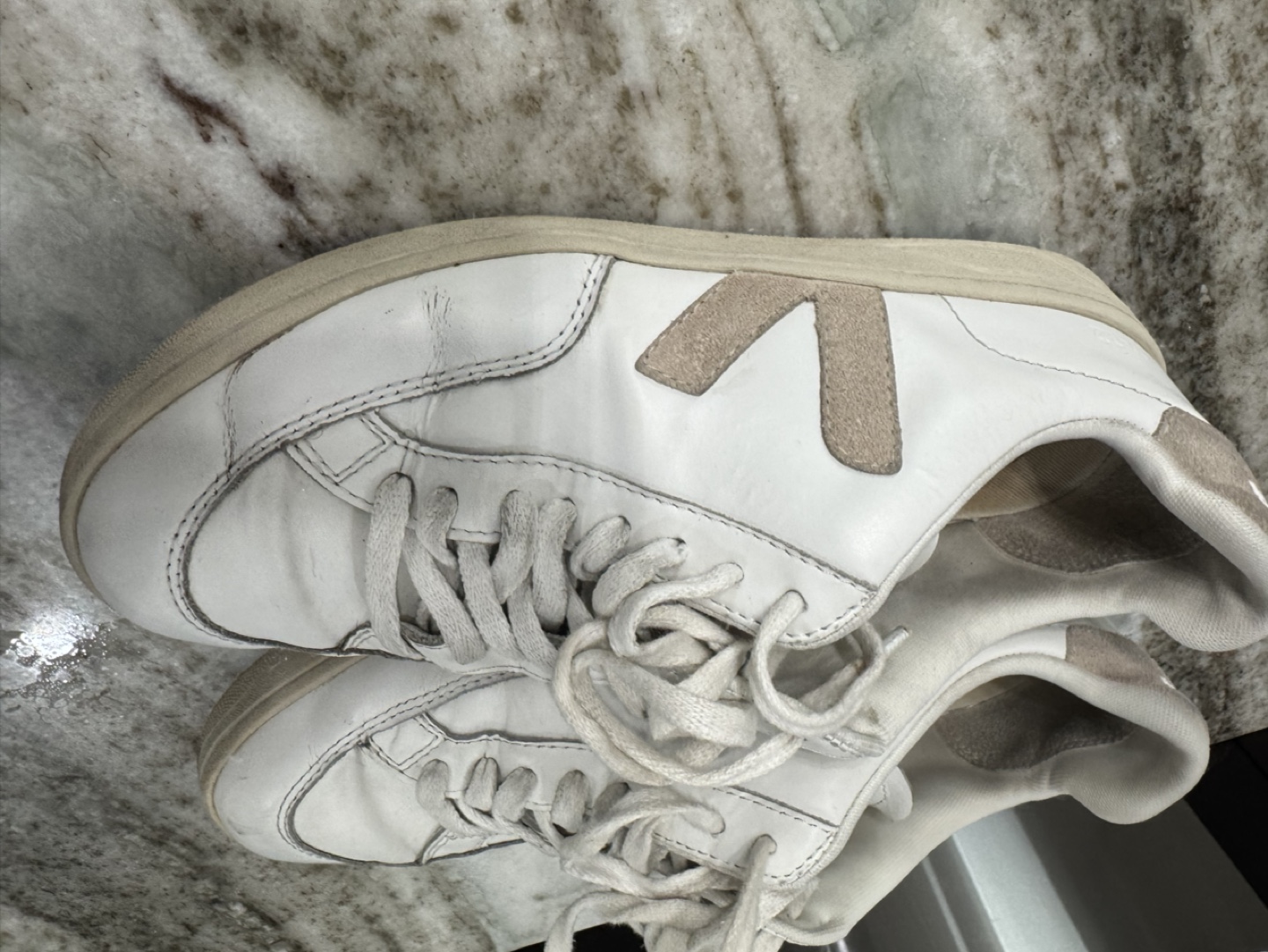 VEJA Esplar White Leather Sneakers - photo 5