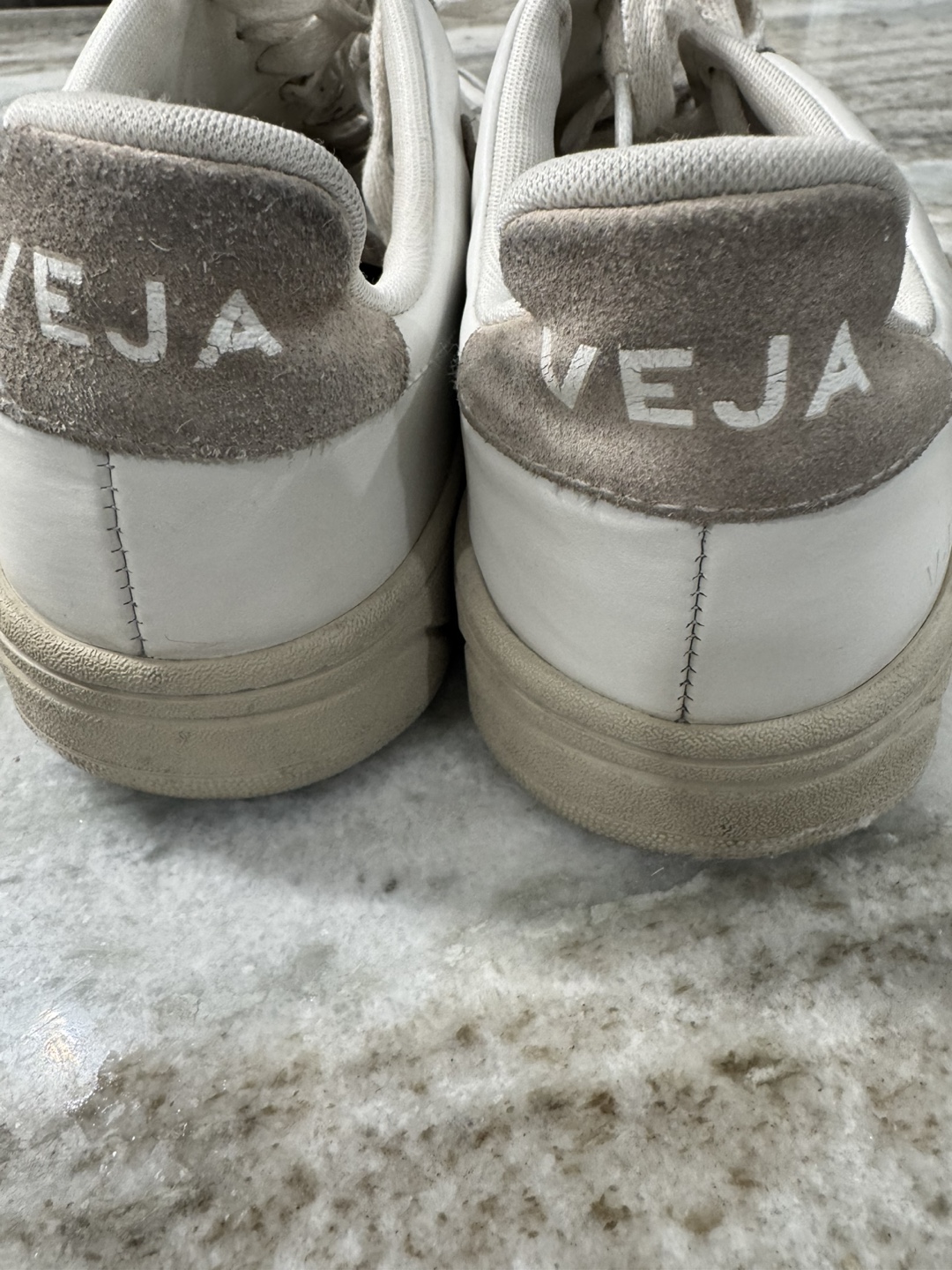 VEJA Esplar White Leather Sneakers - photo 3