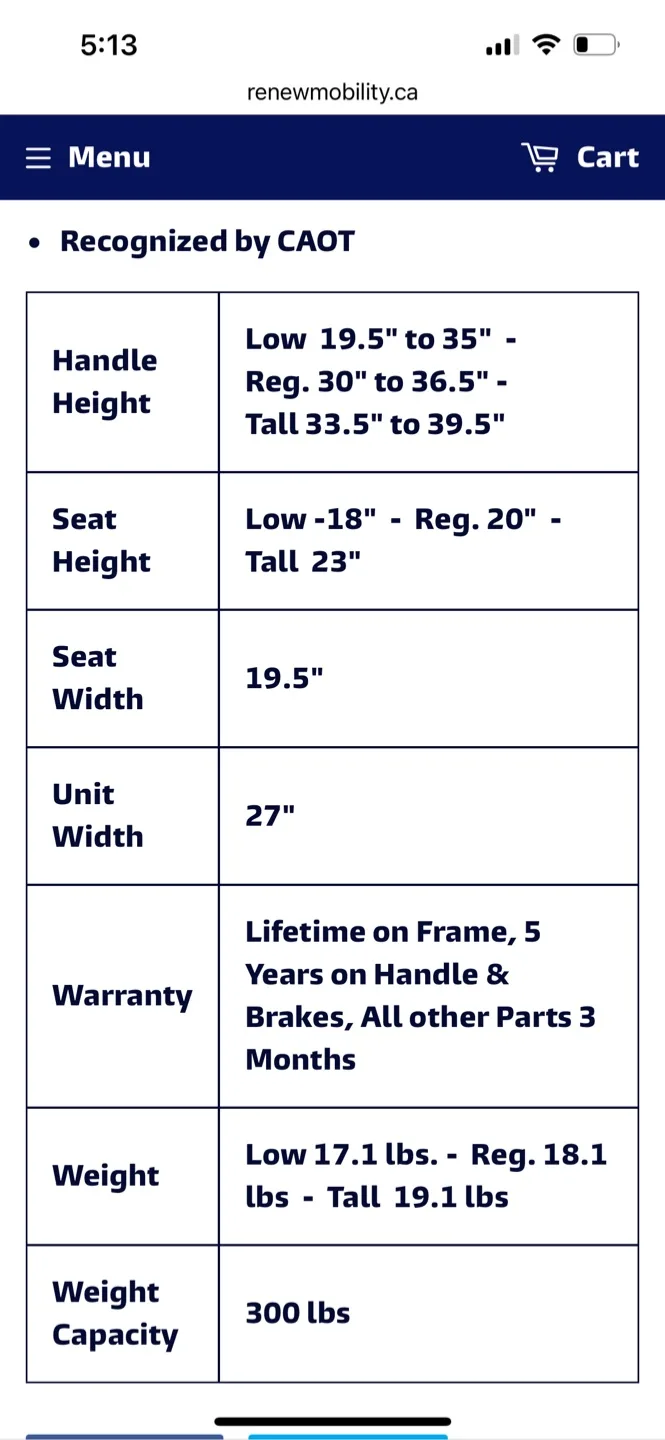 Airgo Fusion 2 in 1 Rollator Transport Chair image indicator(2)