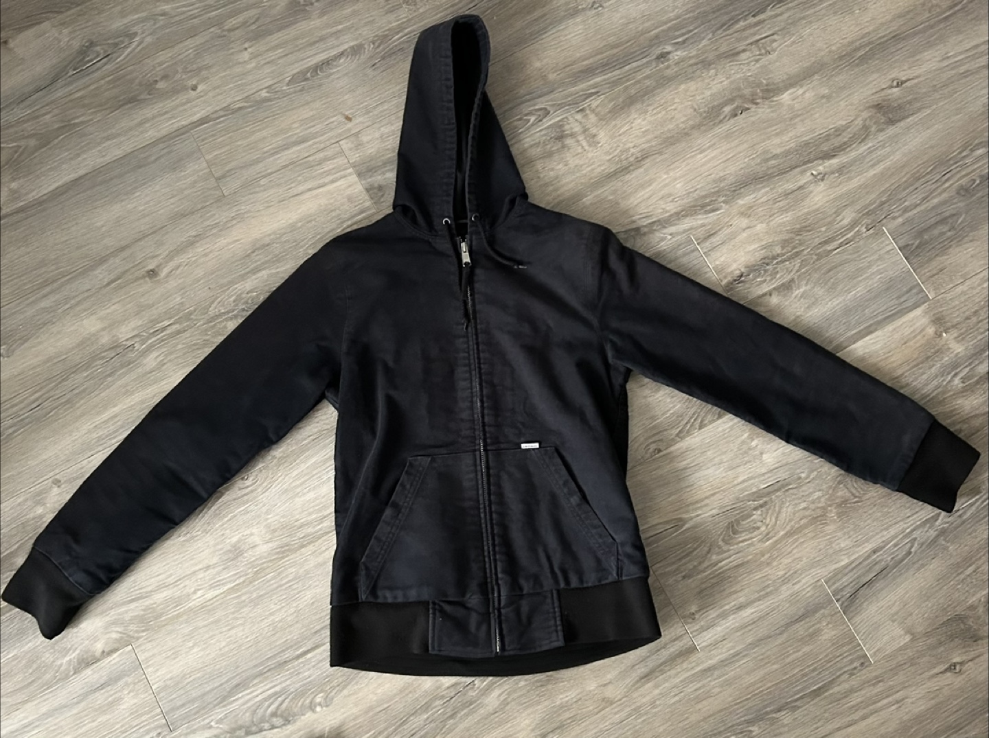 Carhartt Hooded Zip-Up Jacket - Size Small