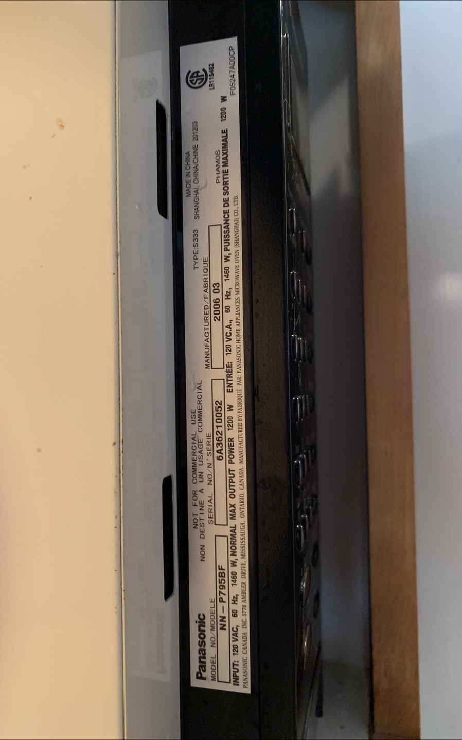 Panasonic Genius Prestige Microwave - NN-SF567S - photo 5