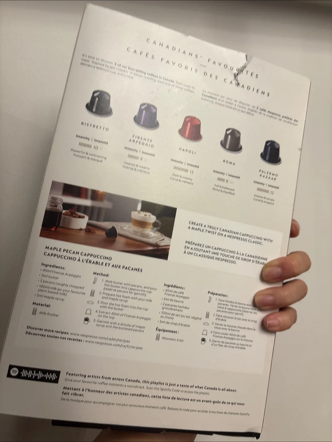 Nespresso Canadian Favourites Coffee Capsules - 50 count image indicator(3)