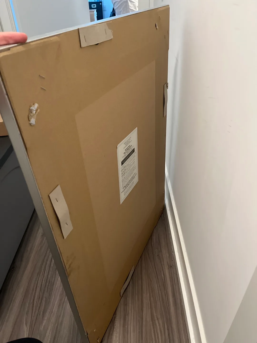 Silver Ornate Framed Mirror image indicator(4)