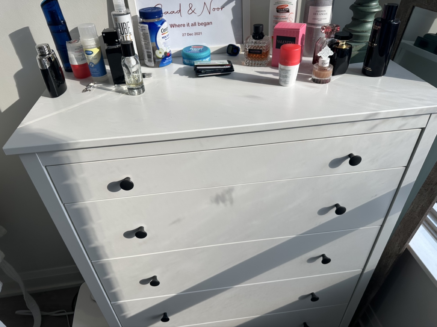 Ikea White 5-Drawer Chest of Drawers - photo 2