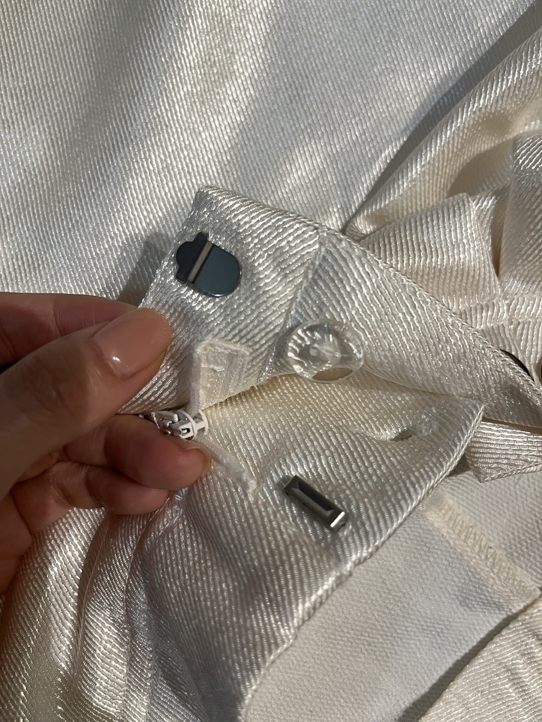 Mango white formal shorts - photo 4