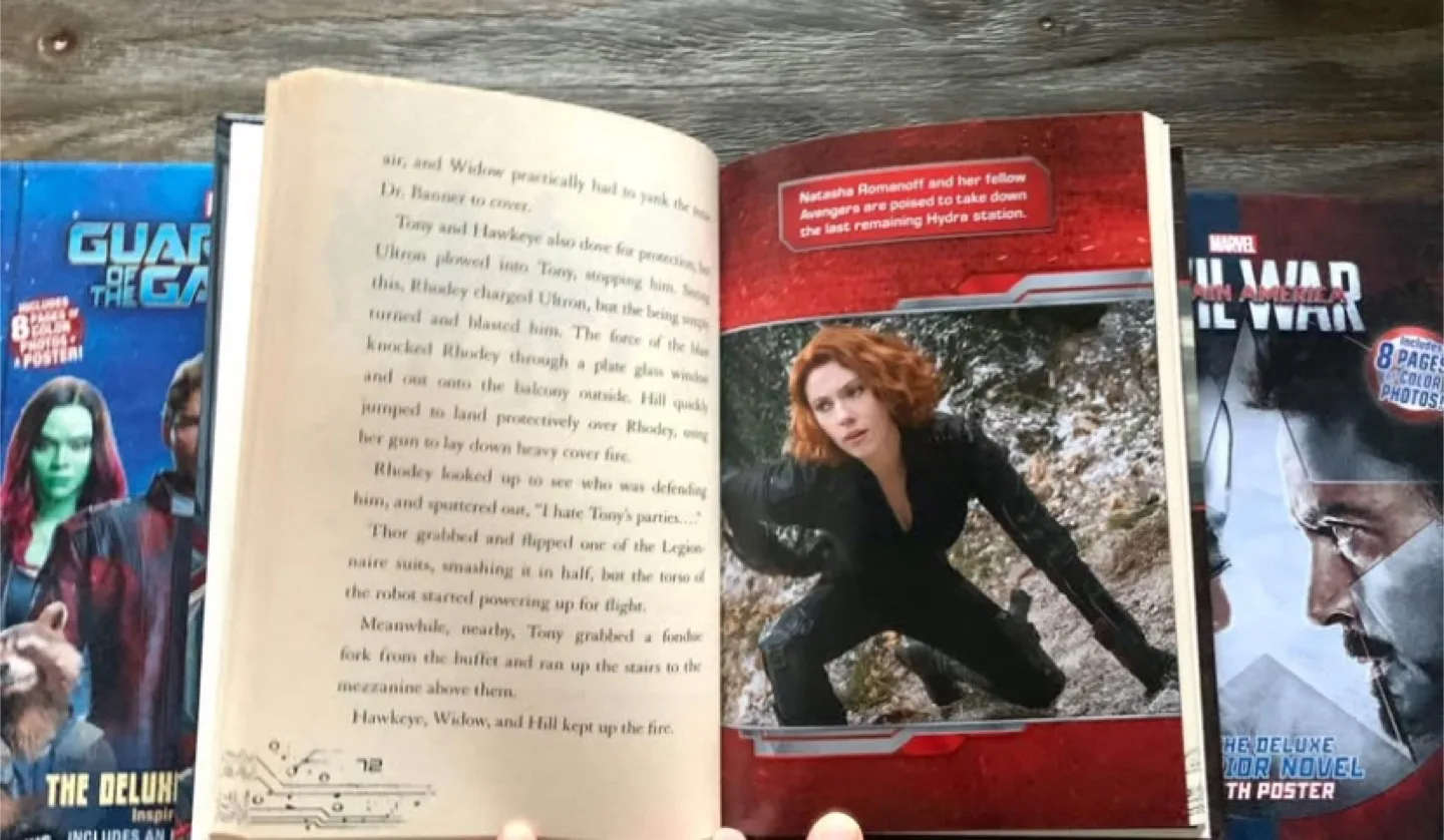 Marvel Junior Novels (6 Books) image indicator(5)