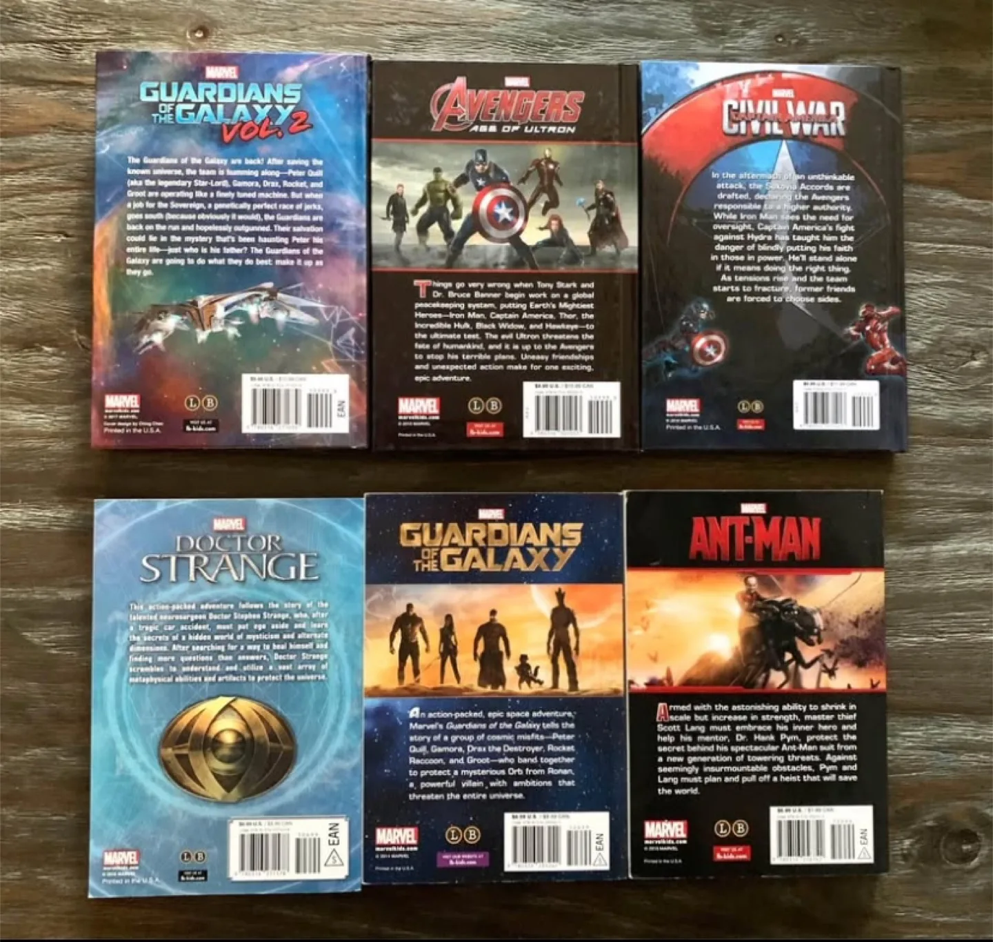 Marvel Junior Novels (6 Books) image indicator(6)